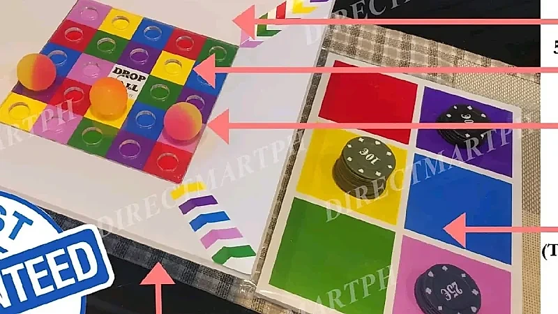 Live Perya Color Game Table