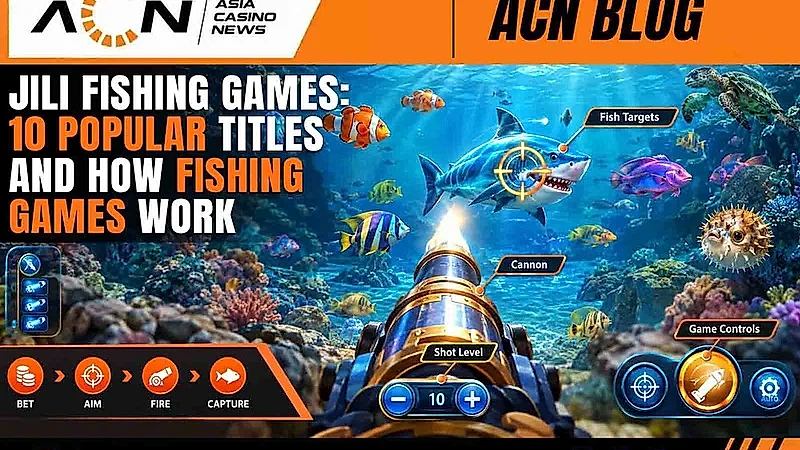 JILI Arcade Fishing Games Ocean King Cannon Calibrations and Sea Bosses