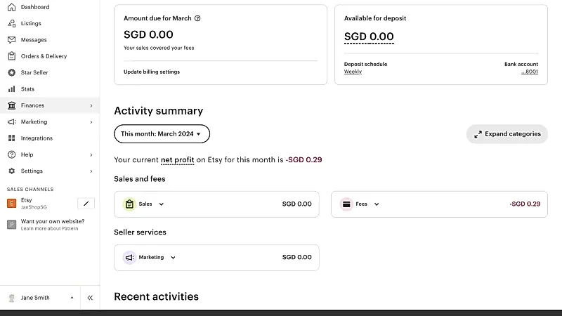 Separation of Real Money Balance from Active Bonus Wallet Credits